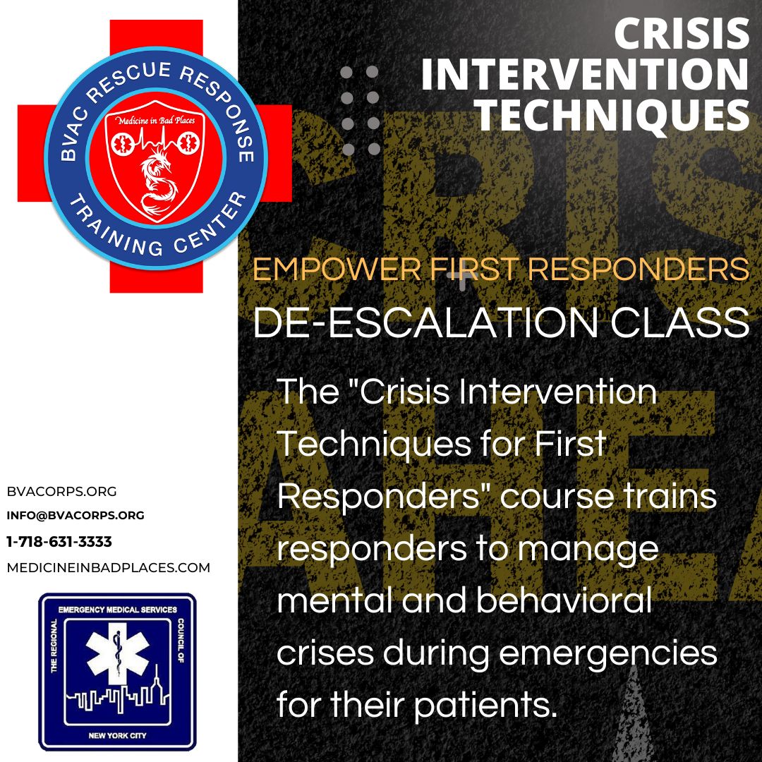 Crisis Intervention Techniques for First Responders